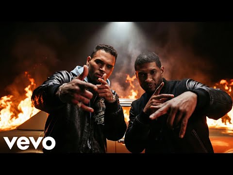Chris Brown ft. Usher - Excuse Me Baby (Lyrical Music Video)