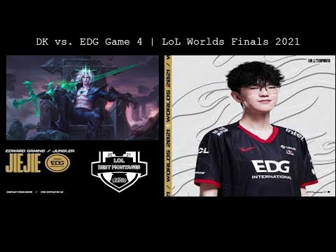 EDG JieJie Proview Game 4 Best Smite Timing and Decision Making