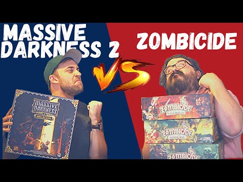 Massive Darkness 2 VS Zombicide - SHOULD YOU OWN BOTH? Reviews and Comparisons