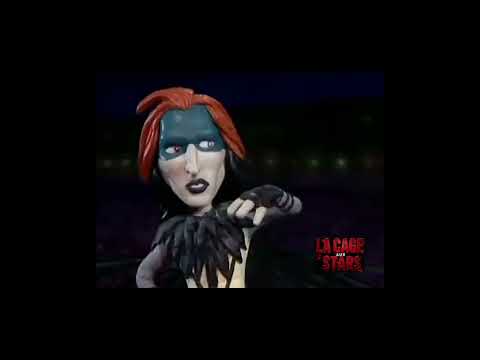 Celebrity deathmatch Marilyn Manson vs Ricky martin