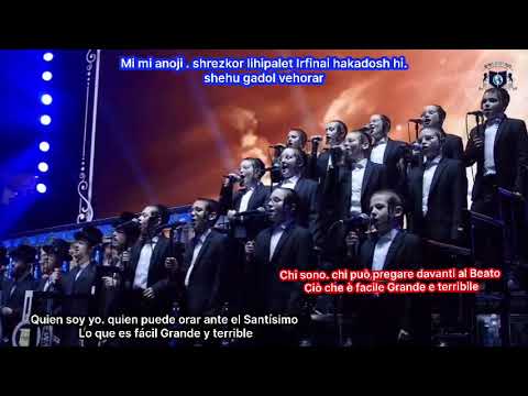 Loi Luni & Davenen. Ahrele Samet.  Español Y Italiano