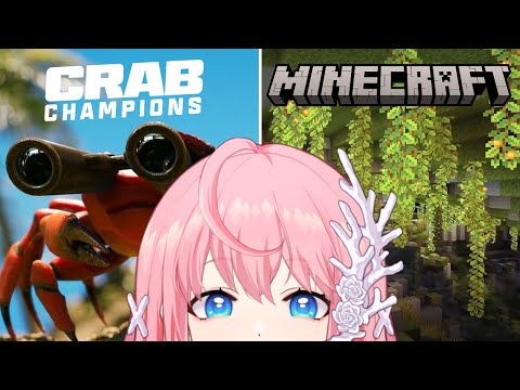🦀 CRAB TIME in MINECRAFT!! 🦀