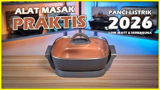 BARU! 10 Rekomendasi PANCI LISTRIK TERBAIK 2026 – Low Watt, Anti Lengket, Multifugsi Bagus dan Awet
