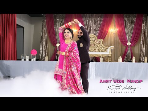 RECEPTION PARTY 2021 || AMRIT & MANDIP || WISCONSIN. IL | KUMAR WEDDING PHOTOGRAPHY | INDIANA