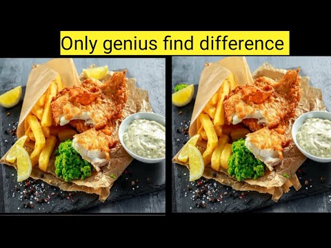 Spot 5 Differences in your sweet food