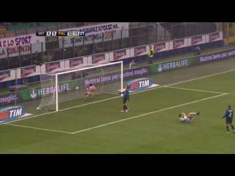 Inter - Palermo = 5-3 (Serie A 10 giornata - Ampia Sintesi Highlights & Goals) Sky HD