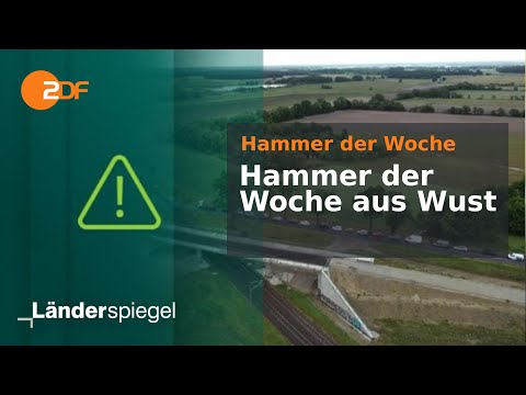 "Skandal"-Brücke in Wust | Hammer der Woche vom 31.05.2025 | ZDF