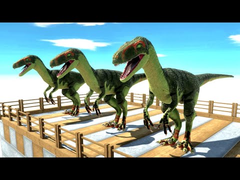 NEW DEINONYCHUS BROTHERS vs EVERY DINOSAUR UNIT - Animal Revolt Battle Simulator - ARBS - DINONERDS