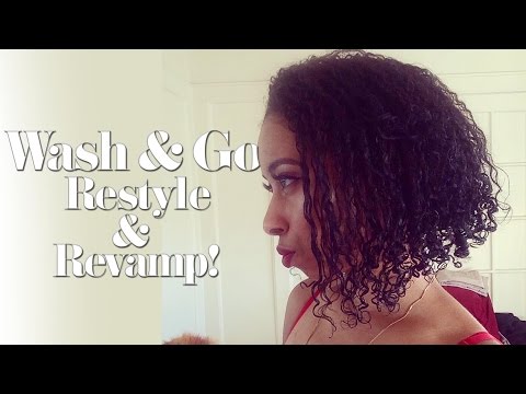 Wash And Go Restyle And Revamp (Talk Through) Video