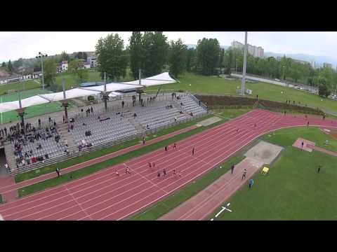 (DRON/KAMERA) 4x60m LIMAČI [M], Agram I i II  - Prvenstvo Hrvatske u štafetama 2016