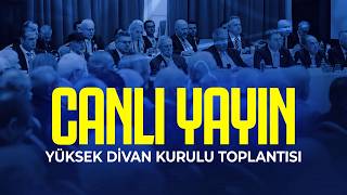 🔵 CANLI | Kulübümüzün Yüksek Divan Kurulu Toplantısı