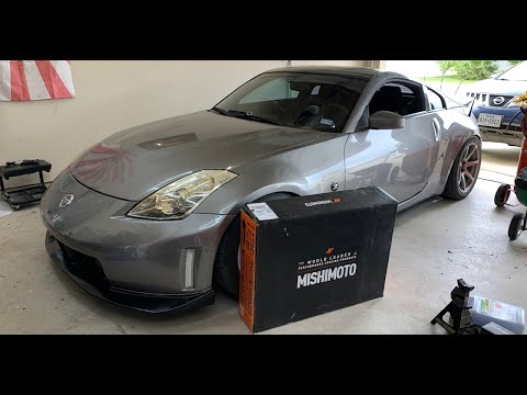 350Z | Mishimoto Radiator Installed