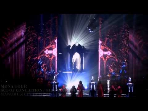 Madonna intro + Girl Gone Wild NEW VERSION) MDNA Tour EUROPE Bluray