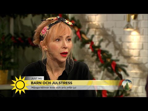 Psykologen om julångest: "Otroligt stressigt för de allra flesta" - Nyhetsmorgon (TV4)