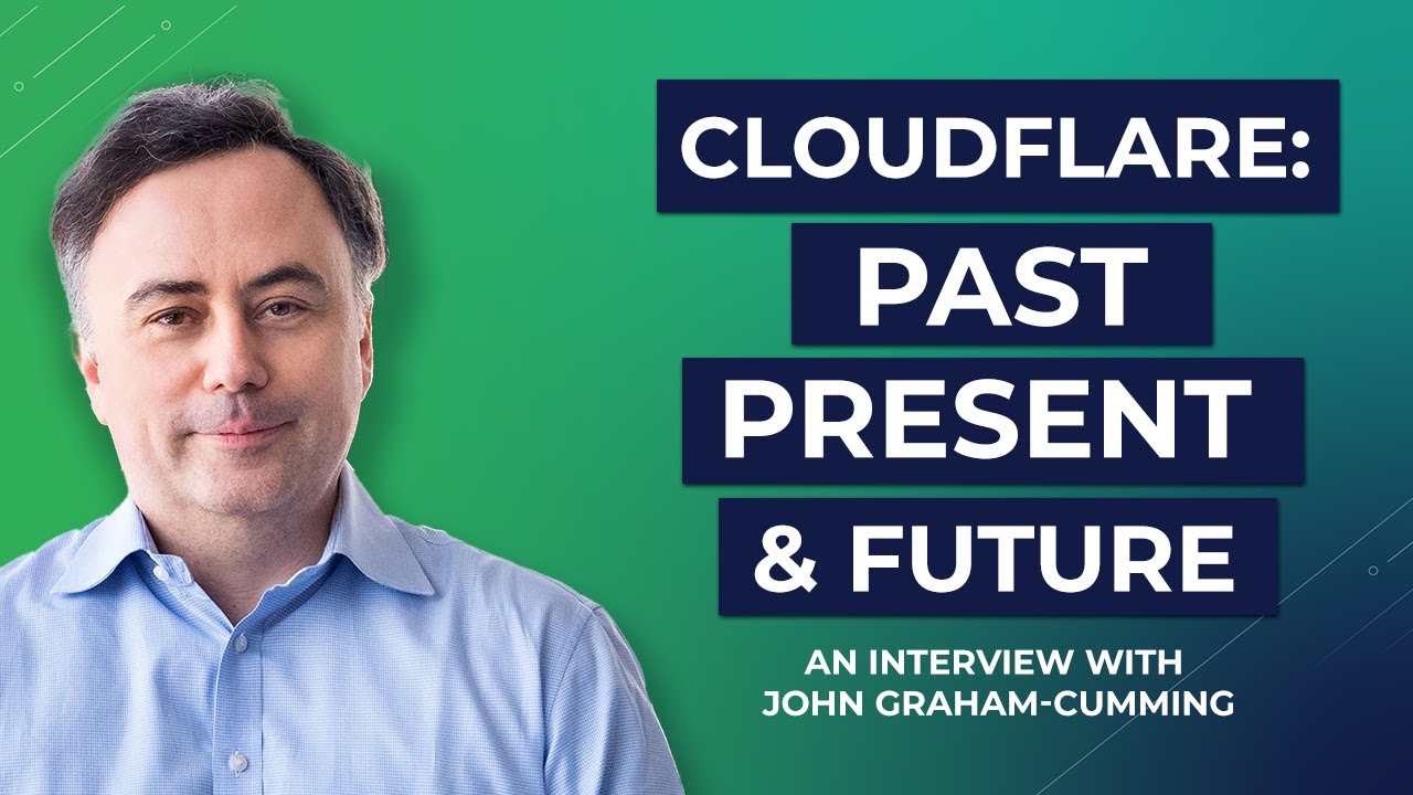 John Graham-Cumming, CTO of Cloudflare - YouTube
