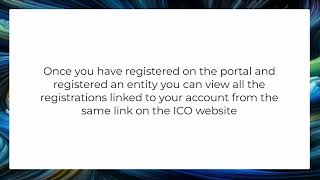 User Guide: Registrations Portal