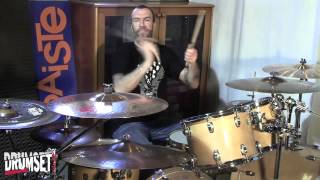 Dave Lombardo's drum grooves - Slayer, Testament, Grip Inc.