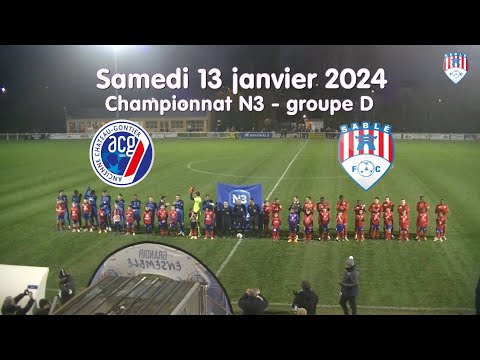 Résumé N3 Ancienne Château-Gontier - Sablé FC  13.01.24