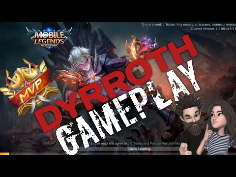 Mobile Legend New Hero Dyrroth Gameplay MVP (by ClarOmochi)
