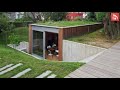 Semi-Underground Homes That Become One With The Land