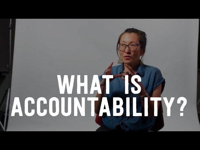 Video pronuncia di accountability in Inglese