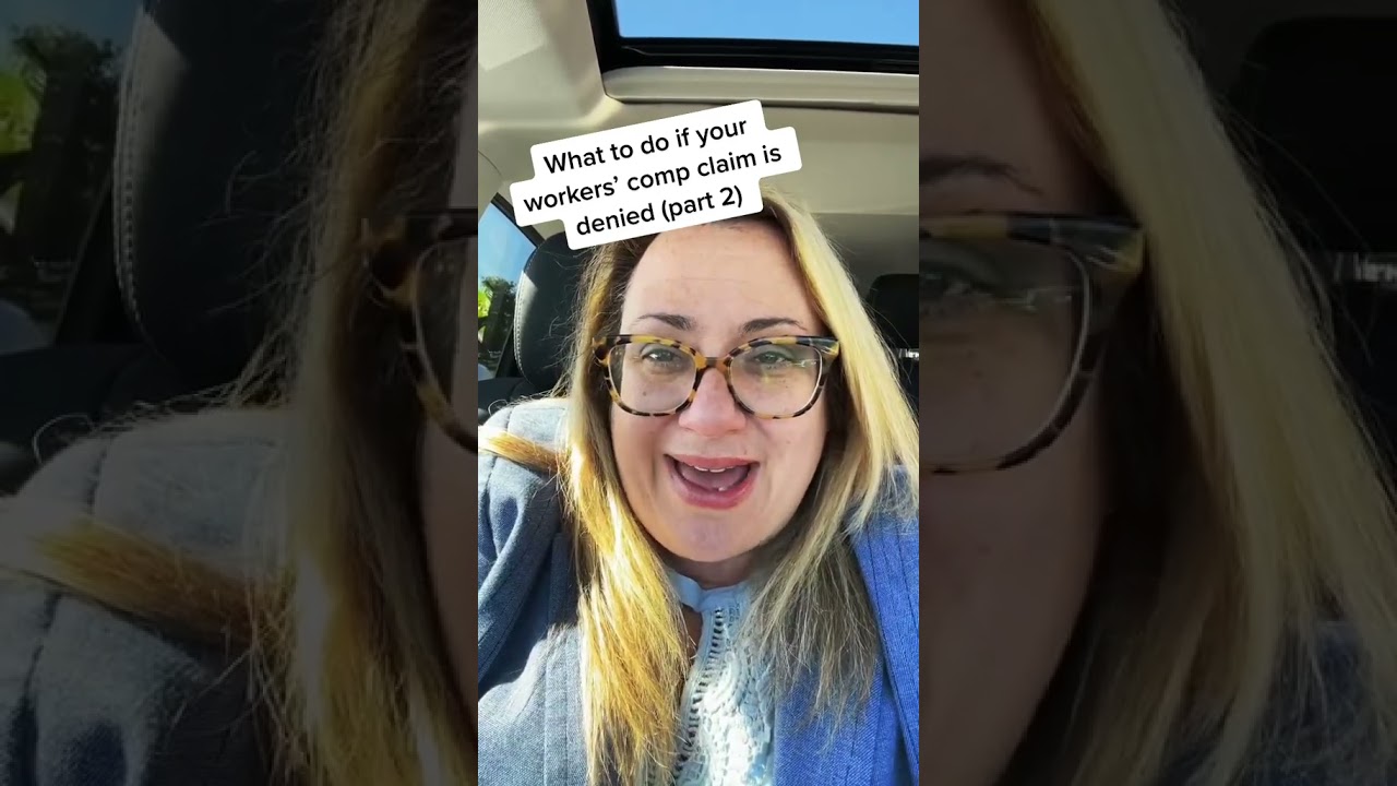 What To Do If Your Workers' Comp Claim Is Denied Part 2 #workerscompensation #workerscomp #lawyer