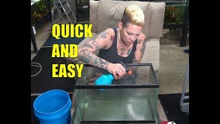 HOW TO Clean Used Aquariums