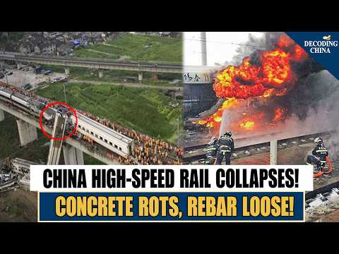Only 70km/h Top Speed: China's High-Speed Rail System Collapses, 94% Operating at a Loss!