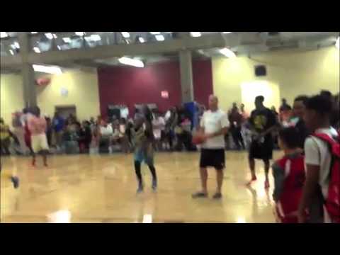 KING Miller Aka Left Curry  WIn 12u  3 point shooting contest