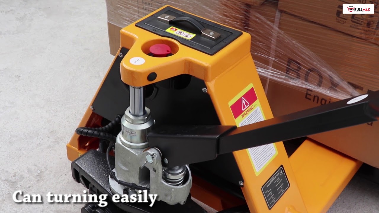 [BULLMAX] ELECTRIC PALLET TRUCK WITH LITHIUM BATTERY