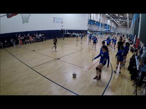 2019 SCVA 18s National Qualifier Day 1  ACT VBC 18 Kevin  1st Set