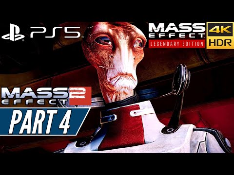 MASS EFFECT 2 LEGENDARY EDITION (PS5) Walkthrough Gameplay PART 4 [4K 60FPS HDR] - No Commentary