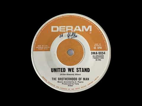 1970: The Brotherhood of Man - United We Stand - mono 45