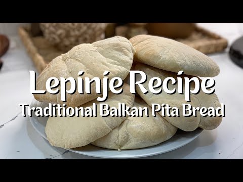 Lepinje Recipe | Traditional Balkan Pita Bread | Easy Homemade Flatbread