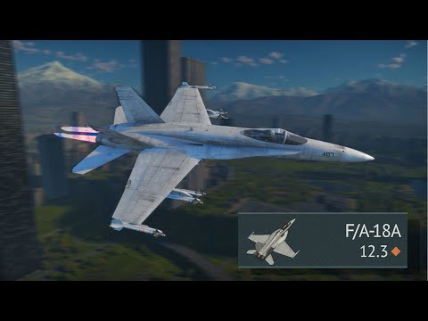 The F/A-18A is the BEST 12.3 Jet??? - War Thunder