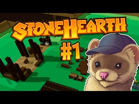 Stonehearth Ep. 1 - MY OWN LITTLE TOWN ★ Stonehearth Gameplay