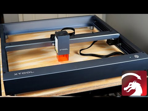 xTool D1 Laser Engraver LightBurn Set Up & First Project