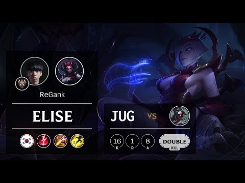 Elise Jungle vs Kayn - KR Challenger Patch 9.10