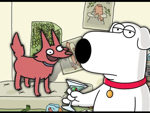Brian Griffin vs Rocket Dog. Epic Rap Battles of Cartoons Season 2.