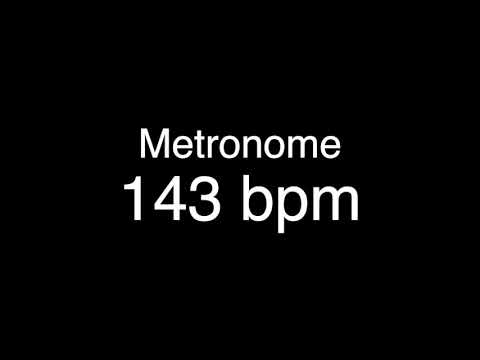143 bpm Metronome