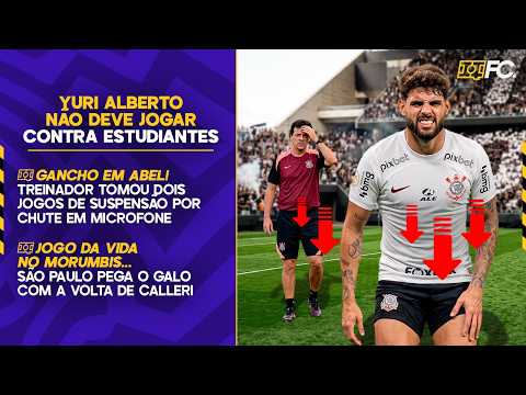 CORINTHIANS SEM YURI ALBERTO; ABEL PUNIDO PELO STJD; SOUZA DESESPERADO COM O SÃO PAULO – Quebrada FC