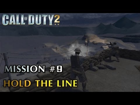 Call of Duty 2 - Mission #9 - Hold the Line (British Campaign) (Veteran)