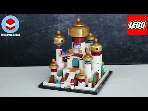 Vidéo LEGO Disney 40613 : Le palais d’Agrabah Disney miniature