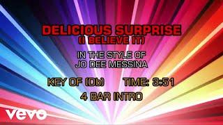 Jo Dee Messina - Delicious Surprise (I Believe It) (Karaoke)