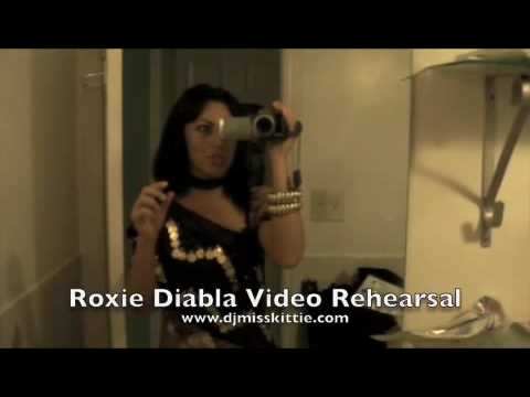 Roxie Diabla Video Shoot Rehearsal