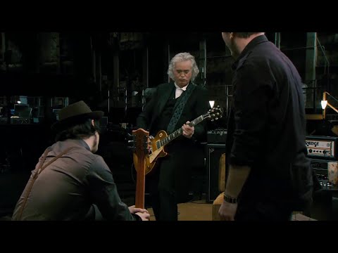 All Jimmy Page Scenes - Jimmy Page, The Edge & Jack White (It Might Get Loud)