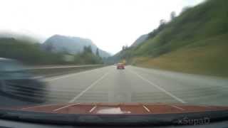 Driving from Surrey, BC to Manning Park - Timelapse