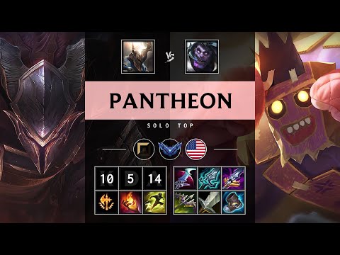 Pantheon Top vs Dr. Mundo - NA Diamond Patch 25.19