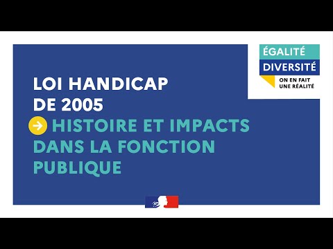 Disability Act of 2005: history and impacts in the civil service