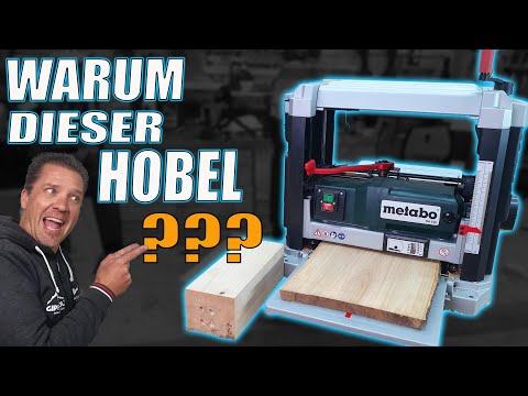 Why I chose the Metabo DH330 thicknesser - thicknesser test comparison